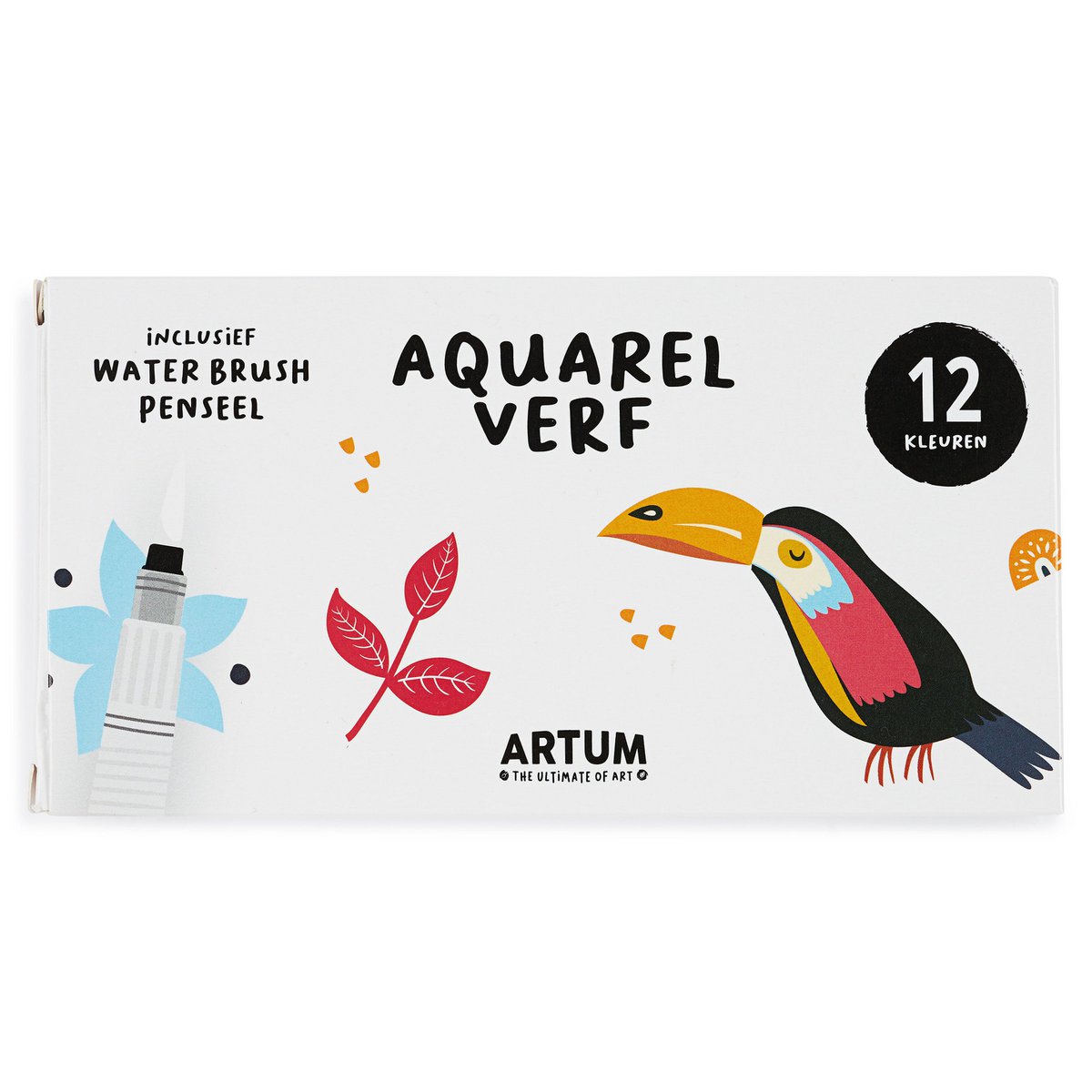 Aquarelverf Multi 12 Kleuren