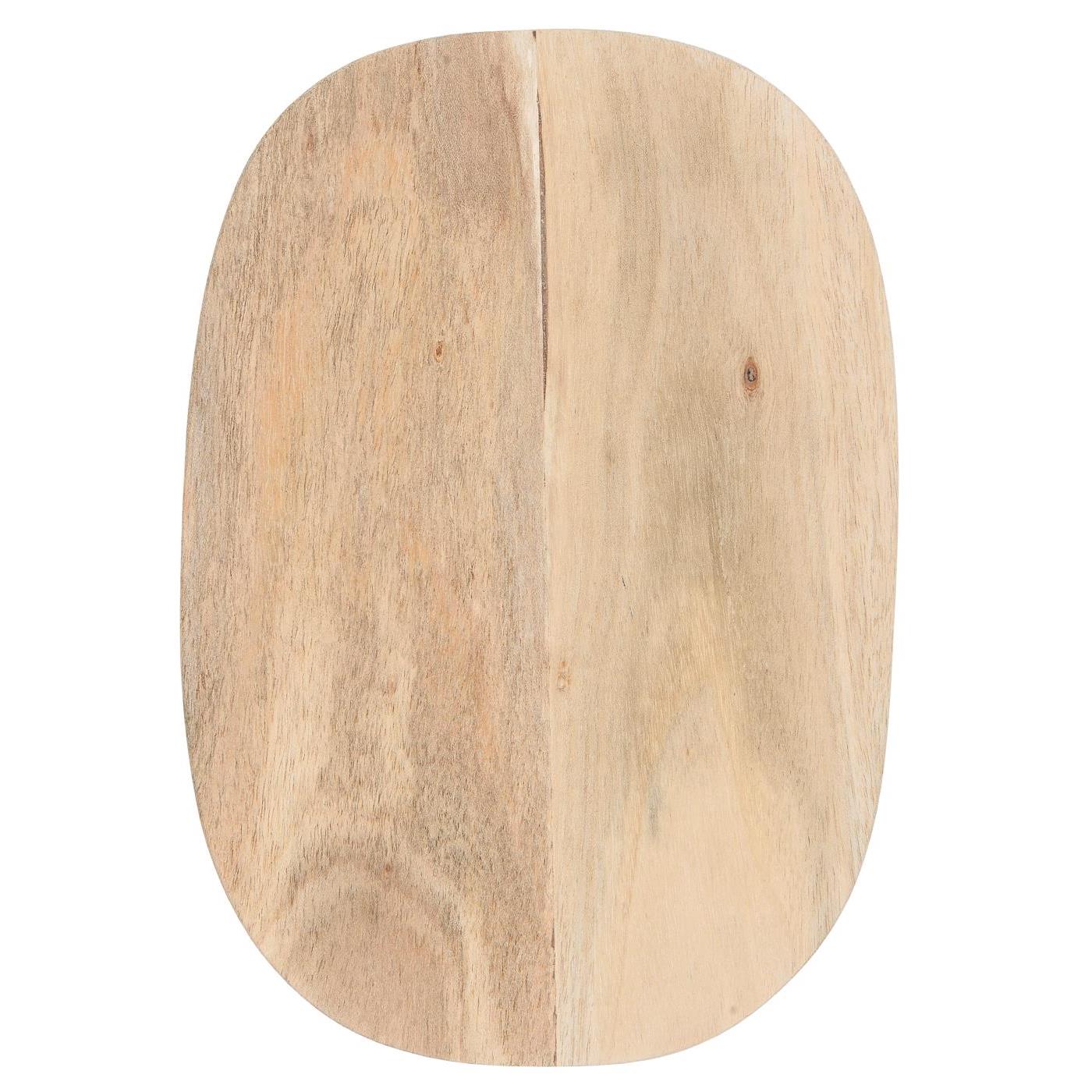 Deze snijplank is uit acacia hout gesneden. Leuk om te gebruiken voor bij de borrel maar ook geschikt voor de fanatieke kok in huis.