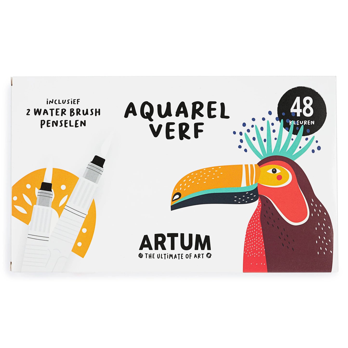 Aquarelverf Multi 48 Kleuren