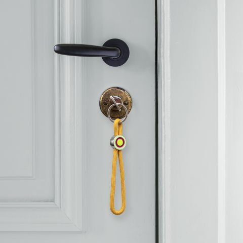 Sleutelhanger Ringo geel