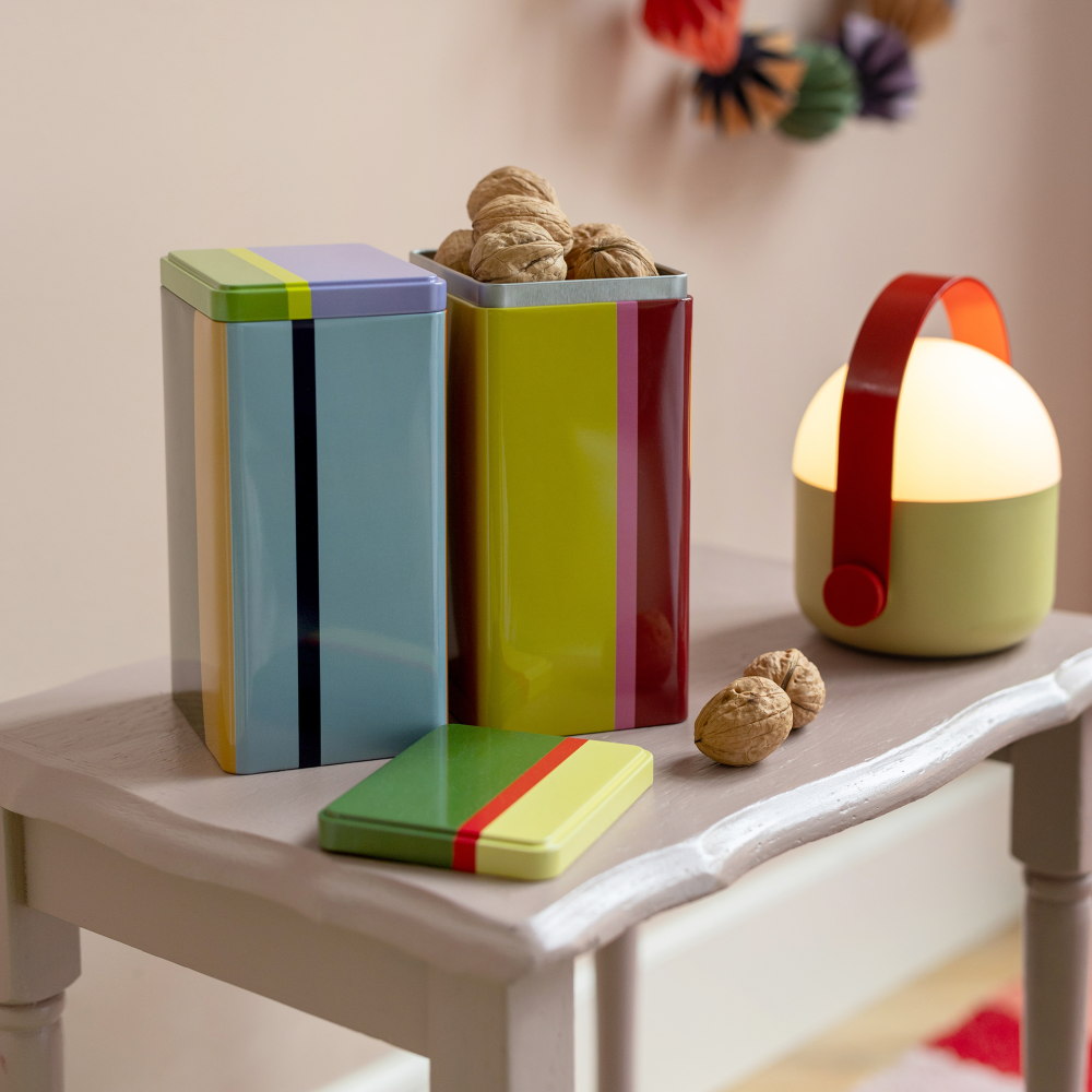 Blikjesset 'Yara', set van 4