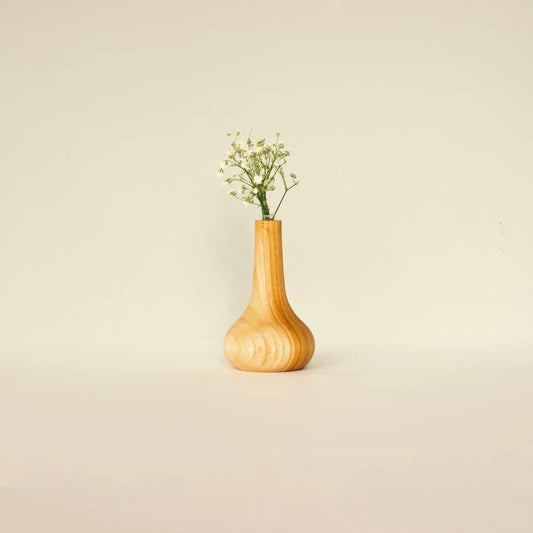 Houten Vaas