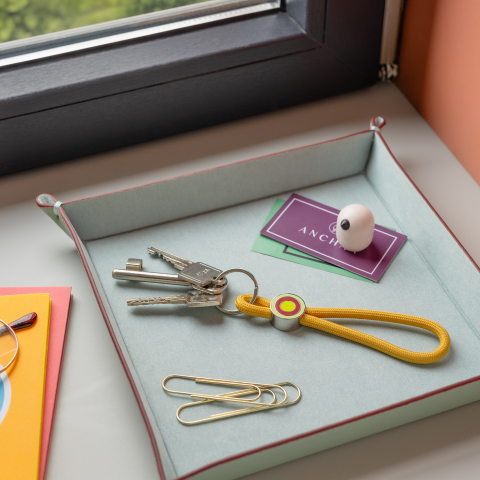 Sleutelhanger Ringo geel